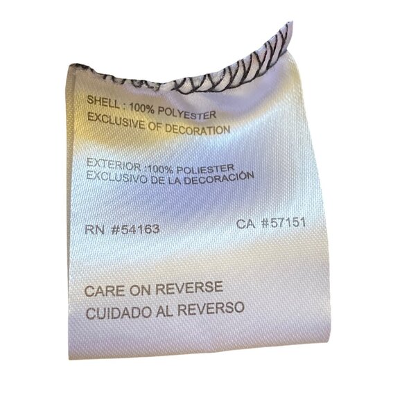 Carolina Panthers NFL Womens Full-Zip Heathered Gray Jacket M Polyester With Blu - Picture 4 of 6